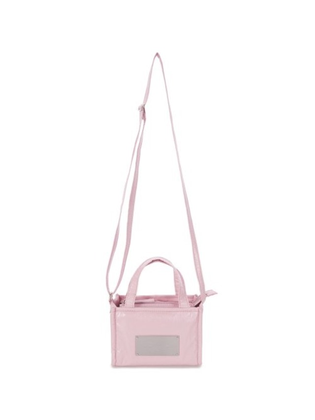 [MATIN KIM] TWO WAY MINI PADDING TOTE BAG IN LIGHT PINK