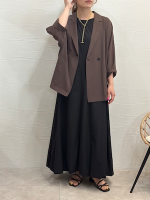 【cafune】dolman sleeve sheer jacket