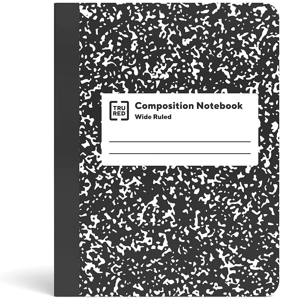 輸入ノート【 ワイドルール】アメリカで定番 ノートブック 【TRU RED
