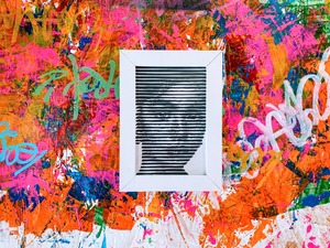 【額有り】モデルC_cutting paper（切り絵）