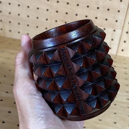BALLISTICS STADS CUP バリスティクス スタッズ木製コップ 拭き漆仕上げ
