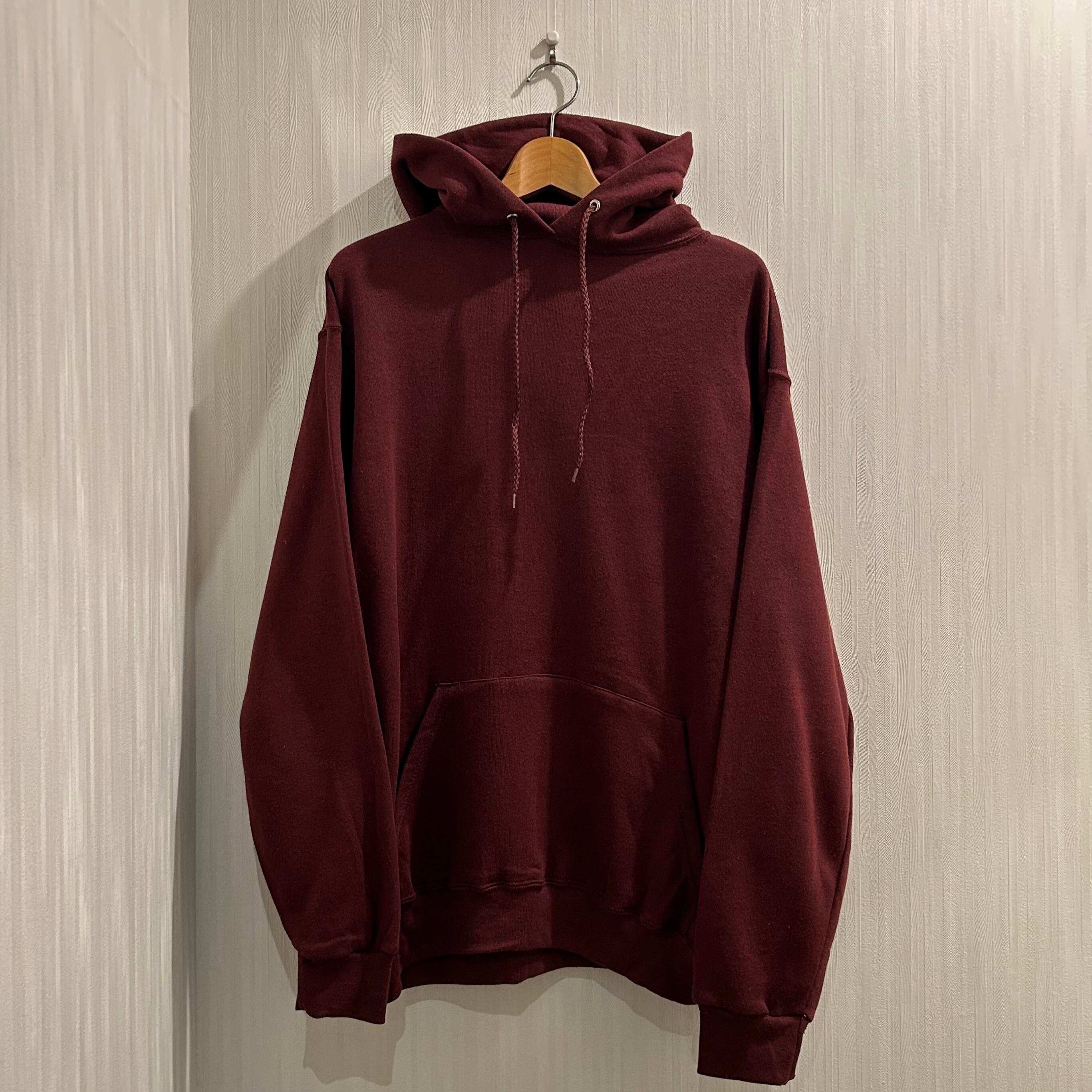 Dead Stock!! 1990s Cotton Exchange P/O Hoodie "Burgundy