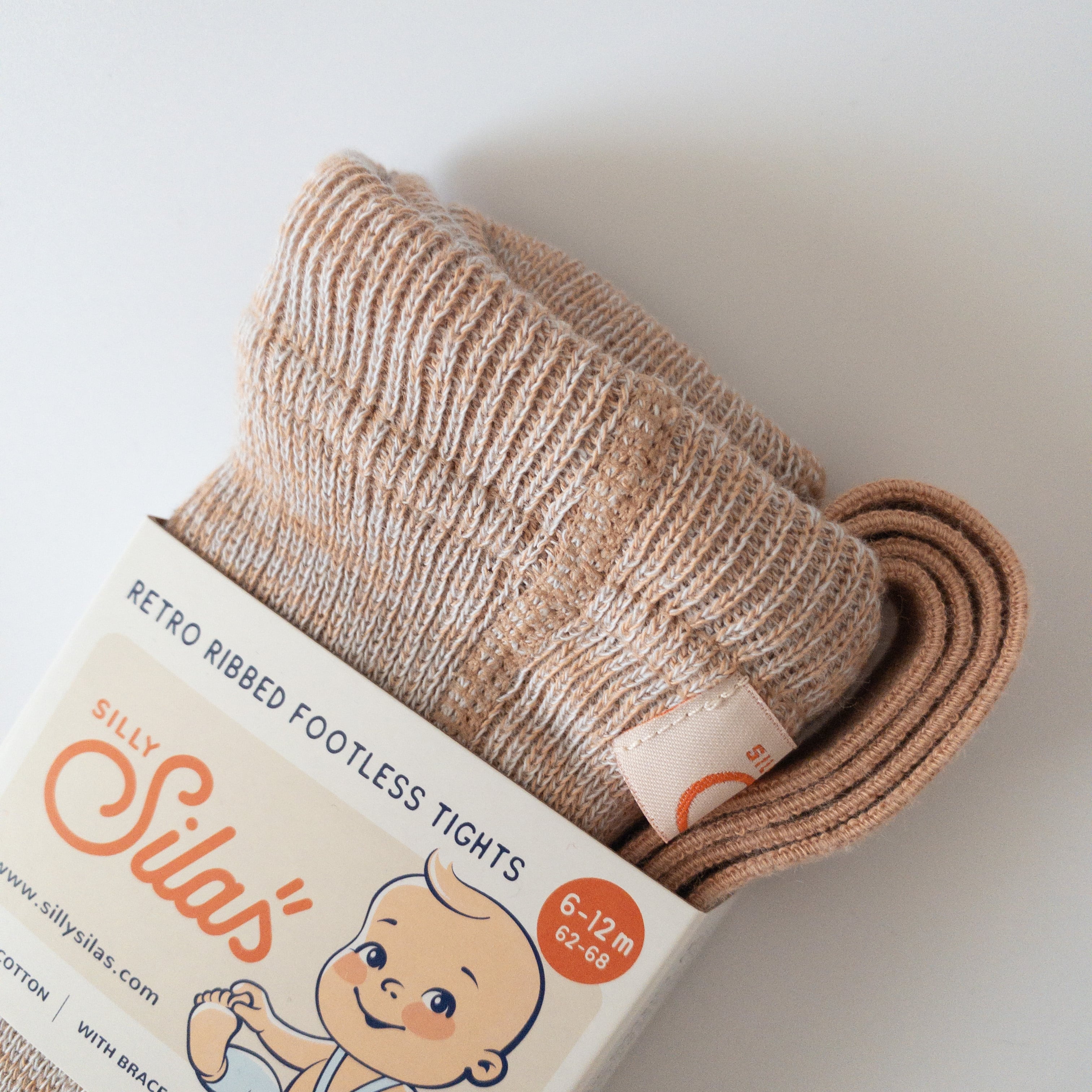 シリーサイラス　1-2y Sillysilas シリーサイラス タイツ ピーナッツ 1-2y silly silas 1-2y