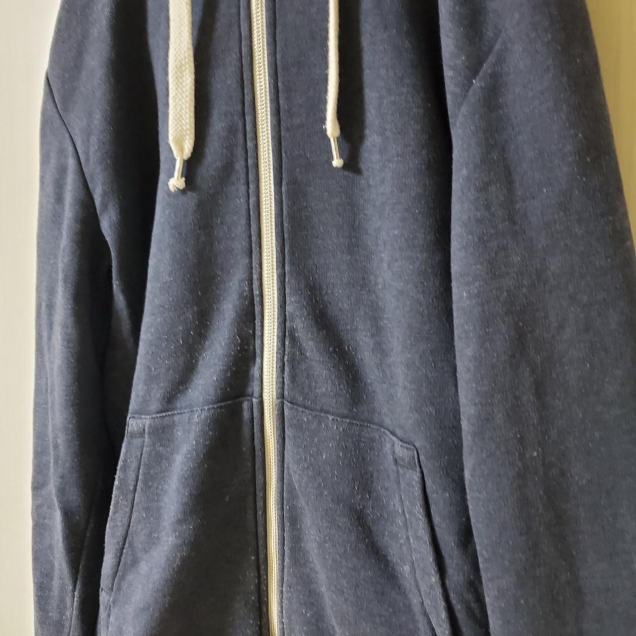 【USED】H&M　裏起毛　ネイビー　暖か素材