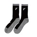 FP BAMBOO PERFORMACE CREW LENGTH SOCKS BLACK/CHARCOAL サイズ6~9→24㎝〜27㎝