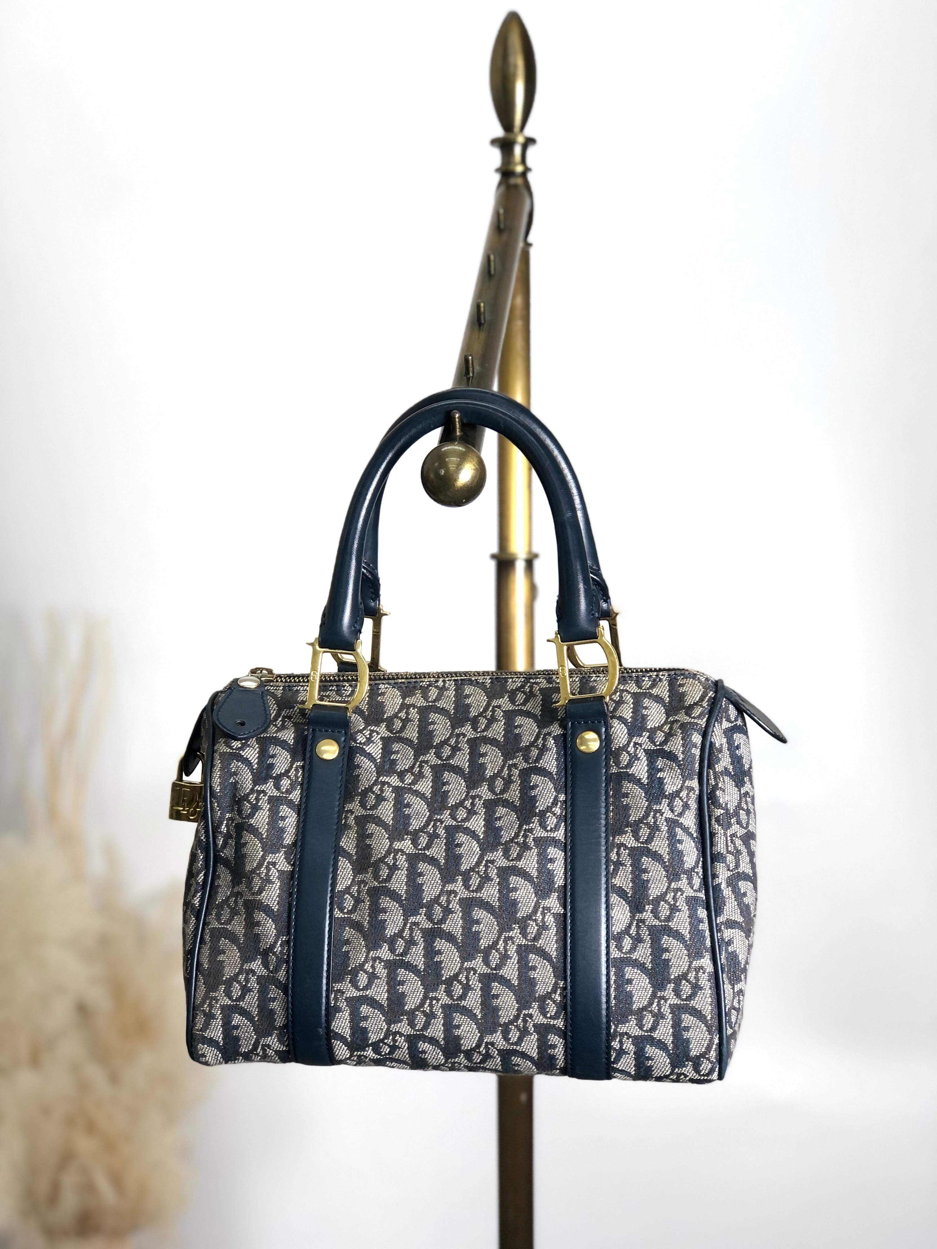 ディオール ボストンバッグ トロッター柄 （Christian Dior  