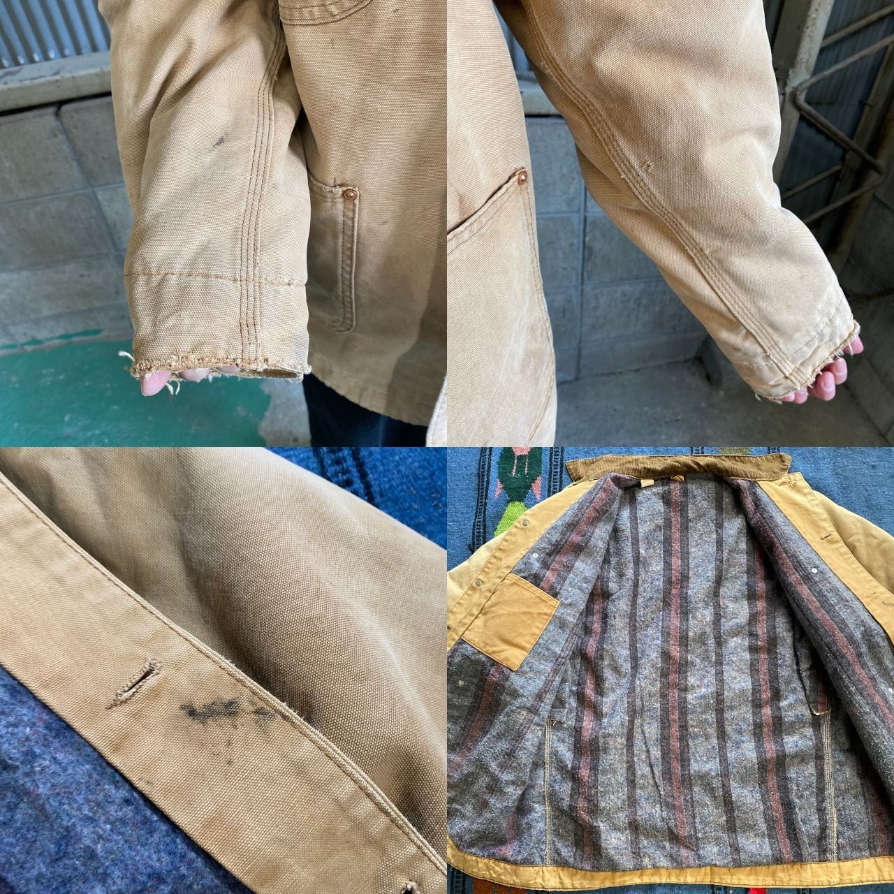 70年代 カーハート ミシガンチョアコート ダック地 ワークジャケット