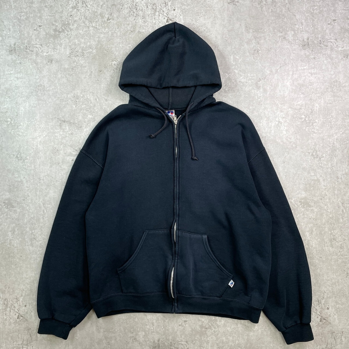 古着 ラッセル Russell スウェットフルジップパーカー メンズXL 