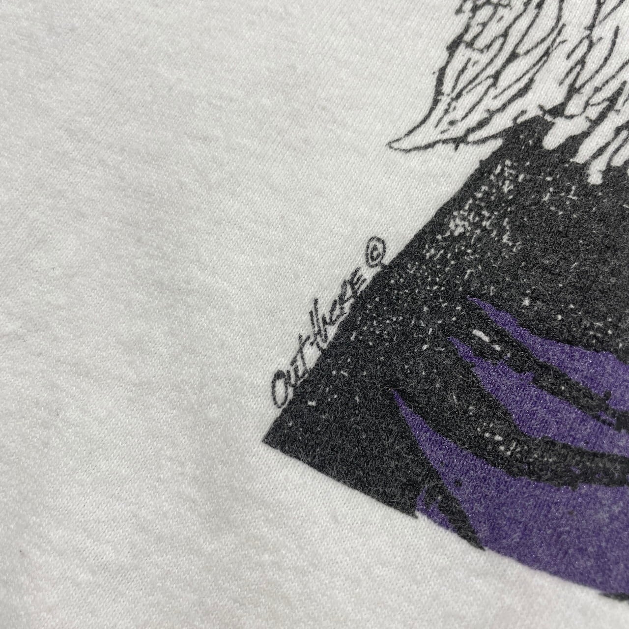 90年代 USA製 TURN TO SHIT WIZARD プリントTシャツ アート