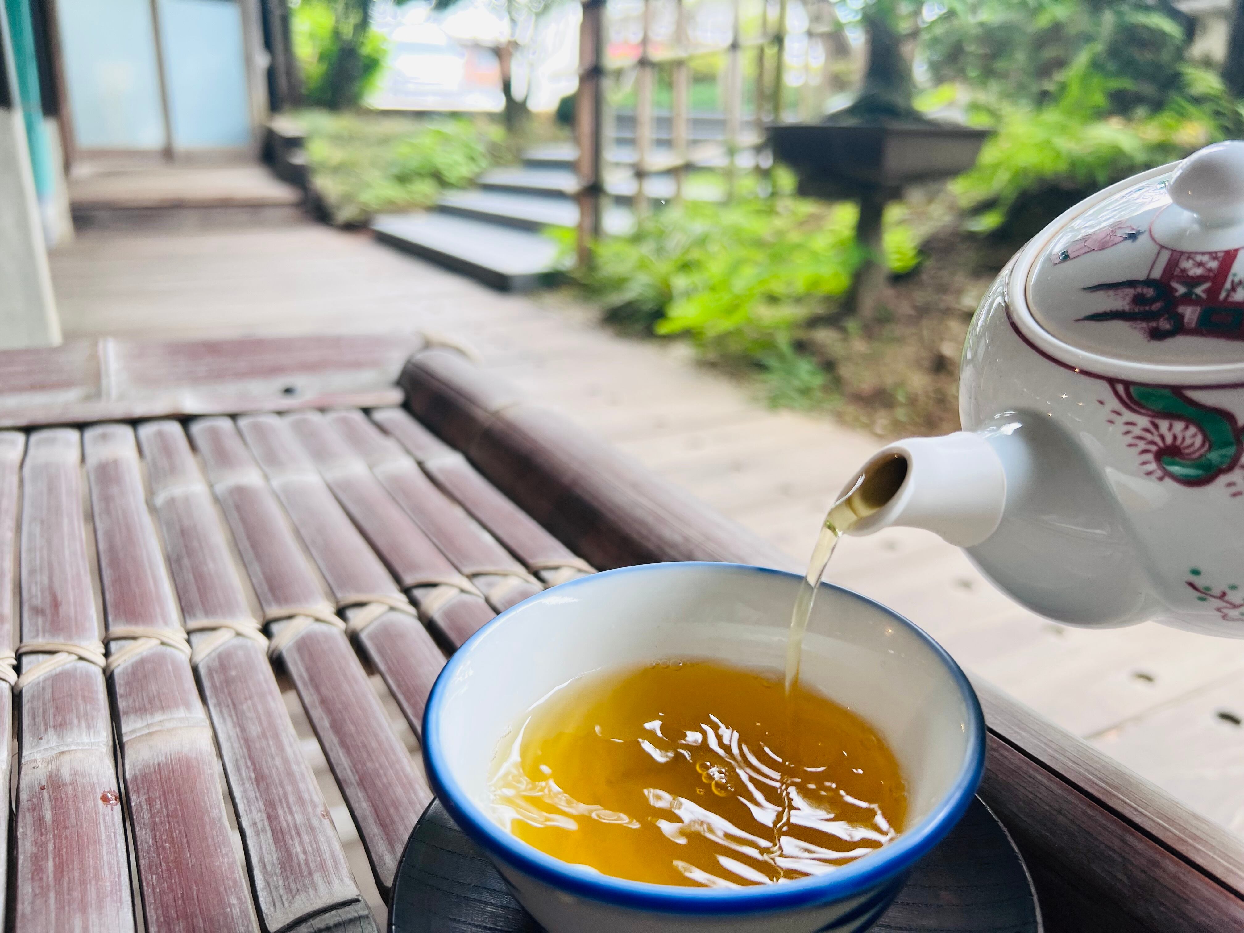 ３袋セット：飛騨亭花扇の「青ほうじ茶」