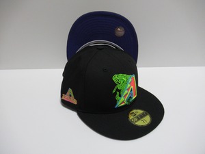 NEW ERA 59fifty  Arizona Diamond backs ダイヤモンドバックス CAP　BLACK