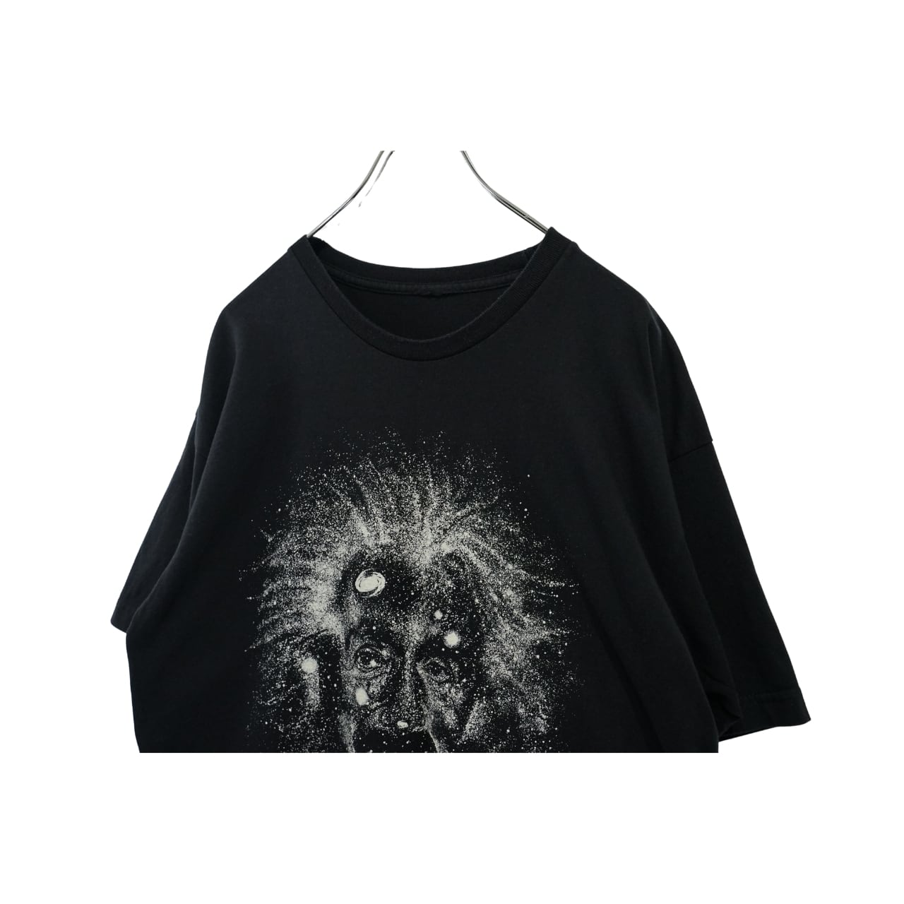 1993 Cotton Expressions アインシュタイン 蓄光 銀河フォトTシャツ L