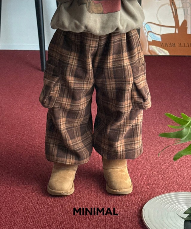 ウィンターヒップチェックパンツ 【MINIMAL】