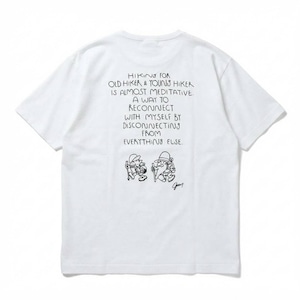 Old Hiker Young Hiker　FIELD PLAY-TEC JERRY鵜飼　Tシャツ　GOOD FAR　WHITE