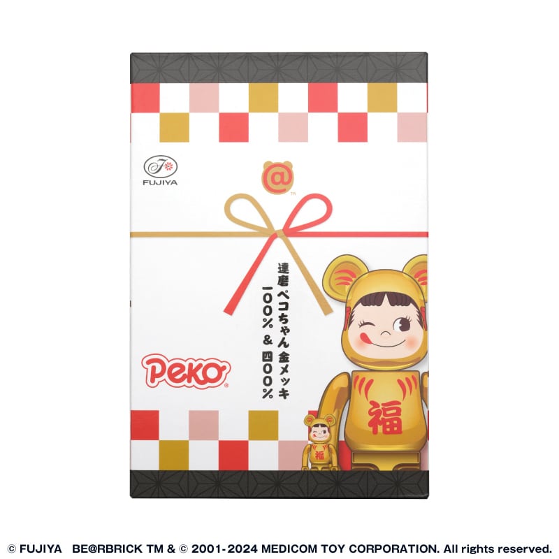 BE＠RBRICK 達磨 ポコちゃん 1000% 達磨 ペコちゃん & ポコちゃん 100 