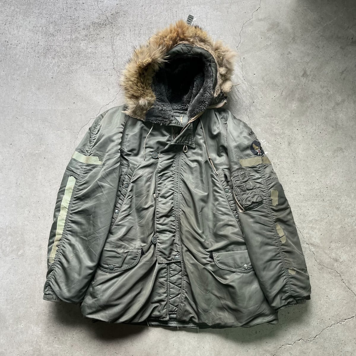 60s N3B USAF 実物 オリジナル コヨーテファー ASIS（【USED】