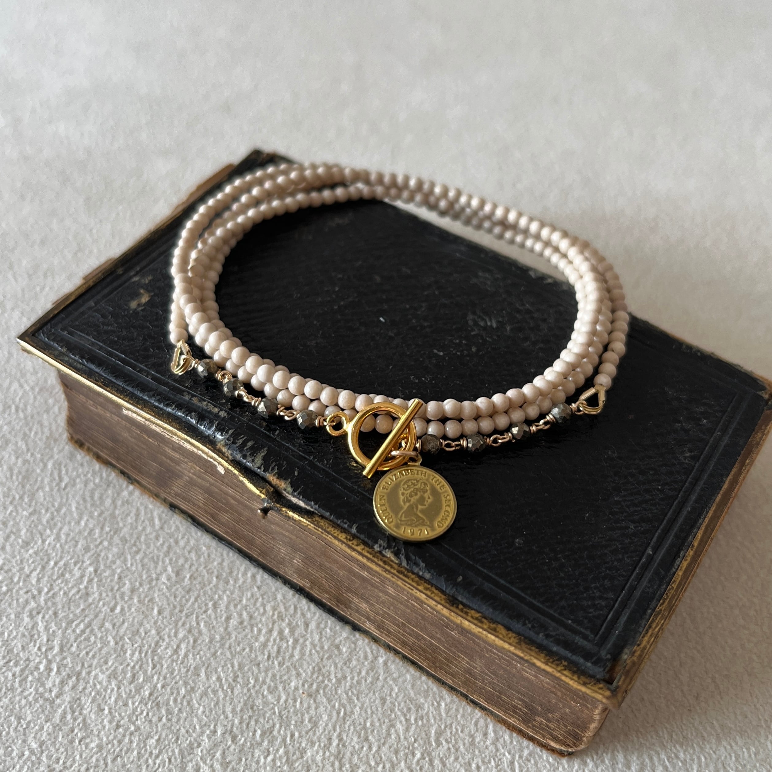 リバーストーンの3WAYネックレス