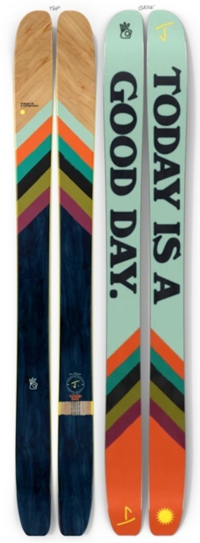 【予約特典つき】J skis ベストフレンド「グッドデイ」Fank x Jコラボ限定版スキー