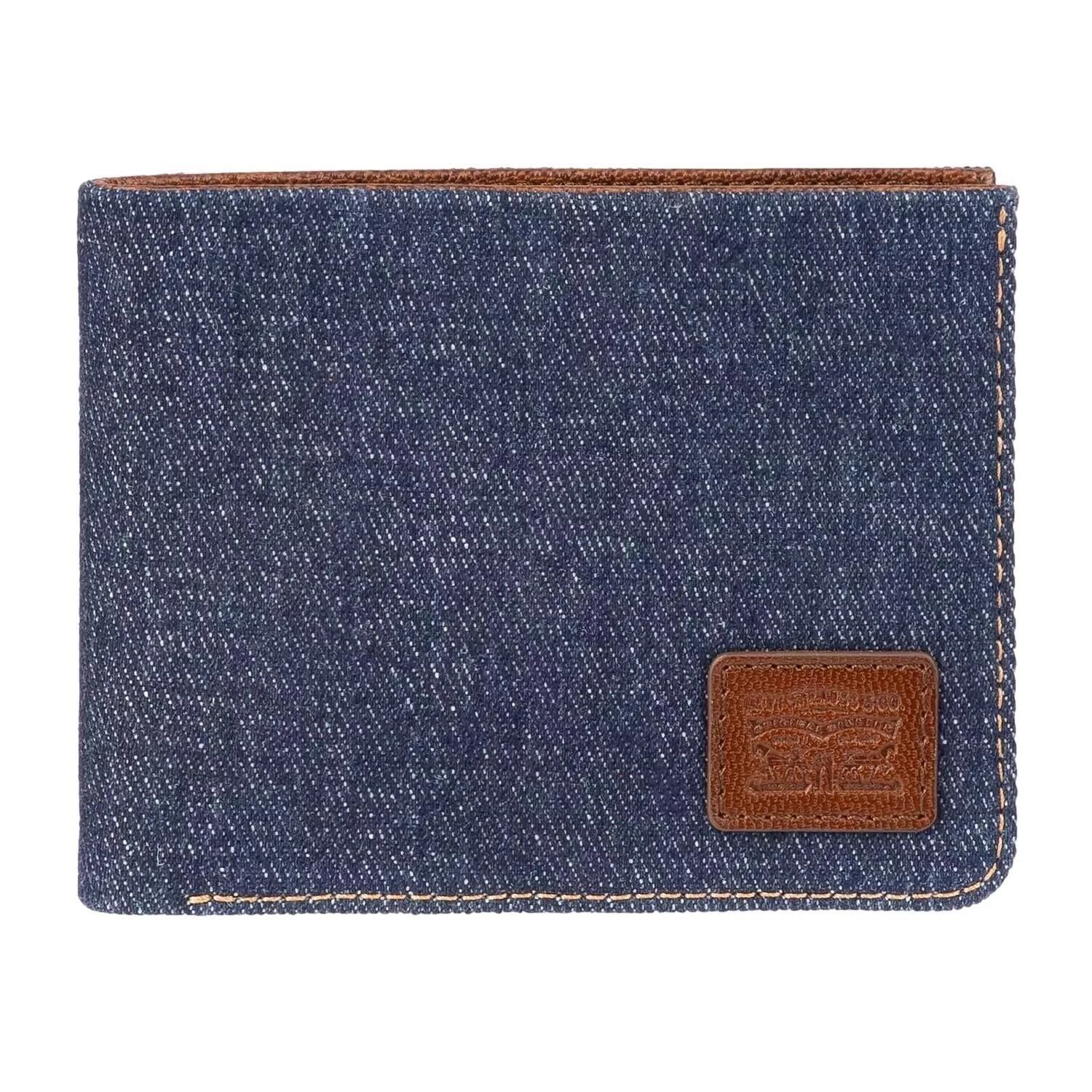 Levi's Denim Leather Bifold Wallet NOS | Button Works Store ボタン