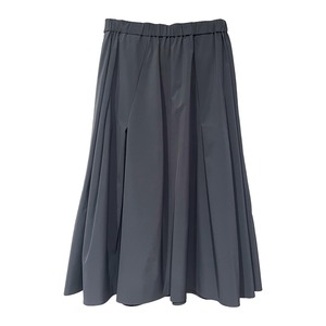 【新作】リサイクルナイロン2WAYフレアースカート【260-5122】Nylon 2-Way Flared Skirt