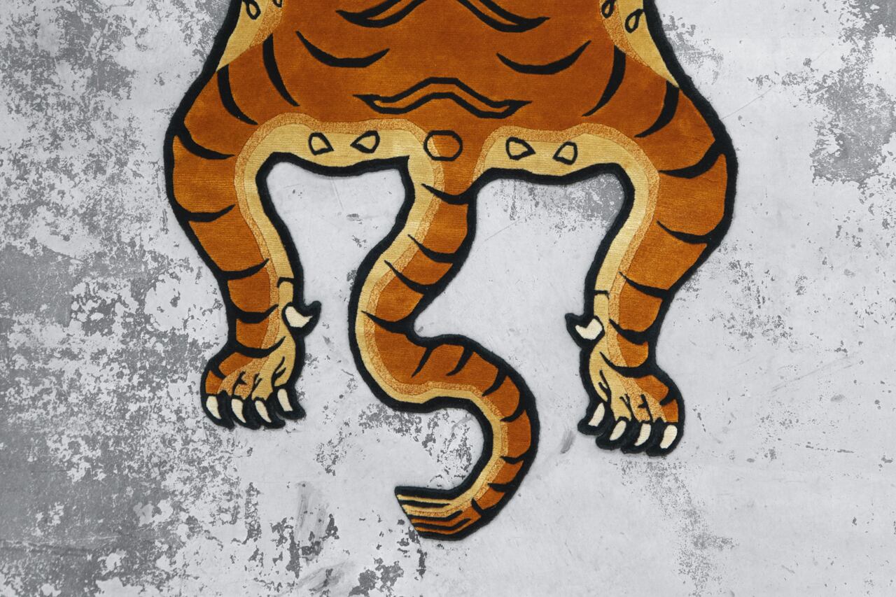 Tibetan Tiger Rug 《Lサイズ•プレミアムウール299》チベタンタイガー