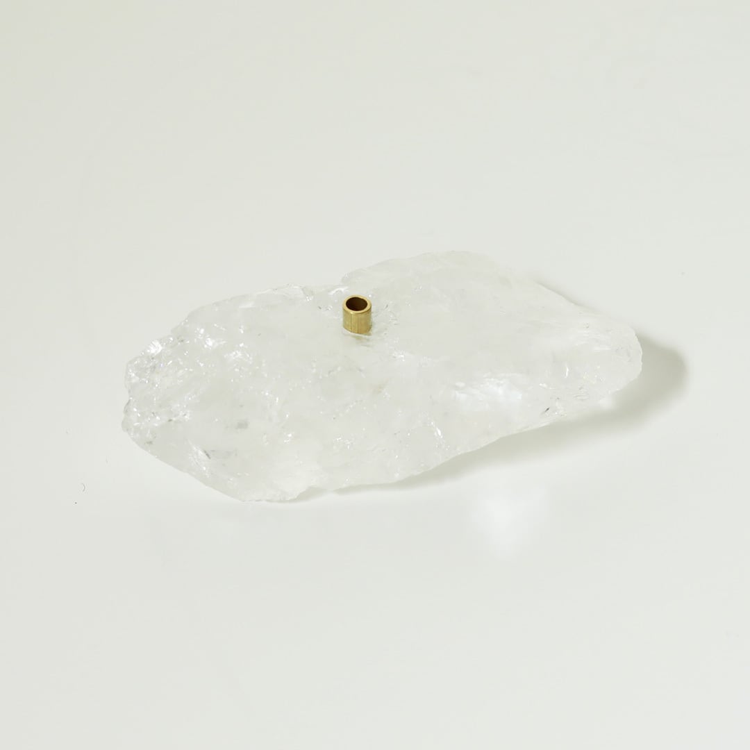 airchill (エアチル) Stone Incense Stand お香立て (水晶) | FREEPARK