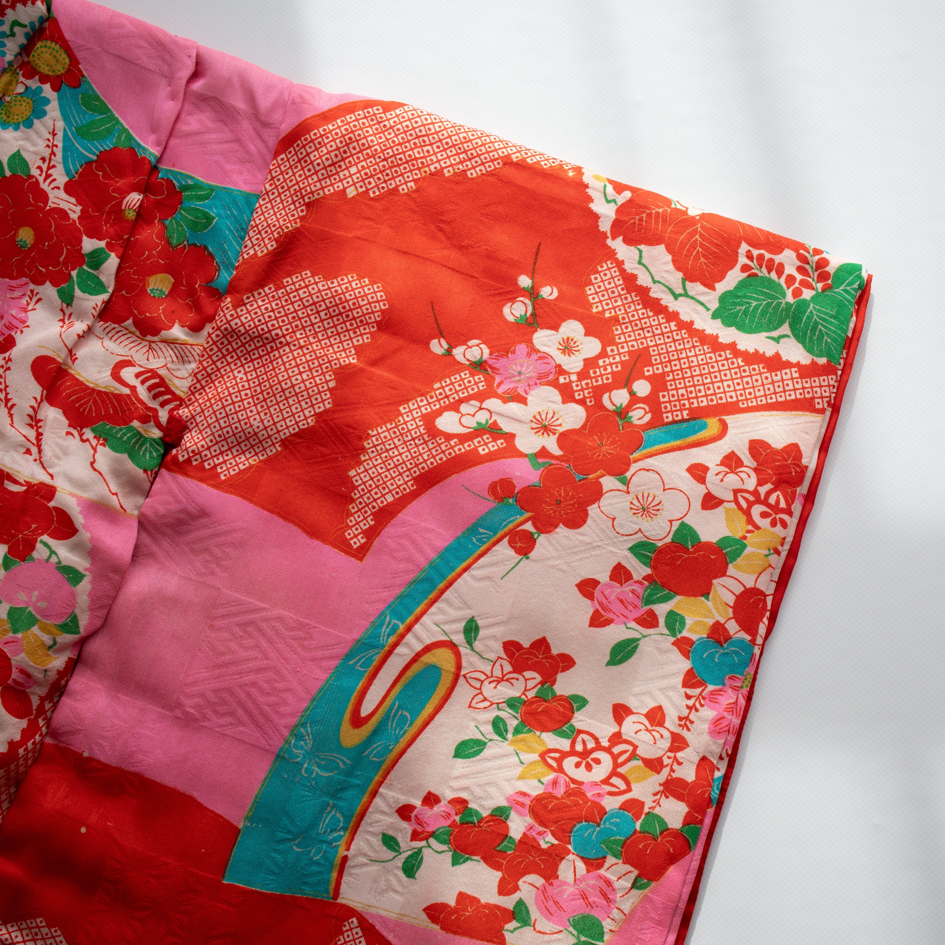 女の子被布style『花重ね』/SS3014 (対応身長目安 85㎝~93cm)