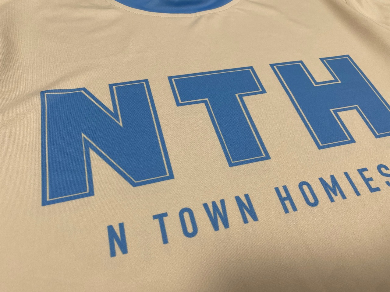 “NEW NTHLONGTEE” colour Ivory×Saxe - 3