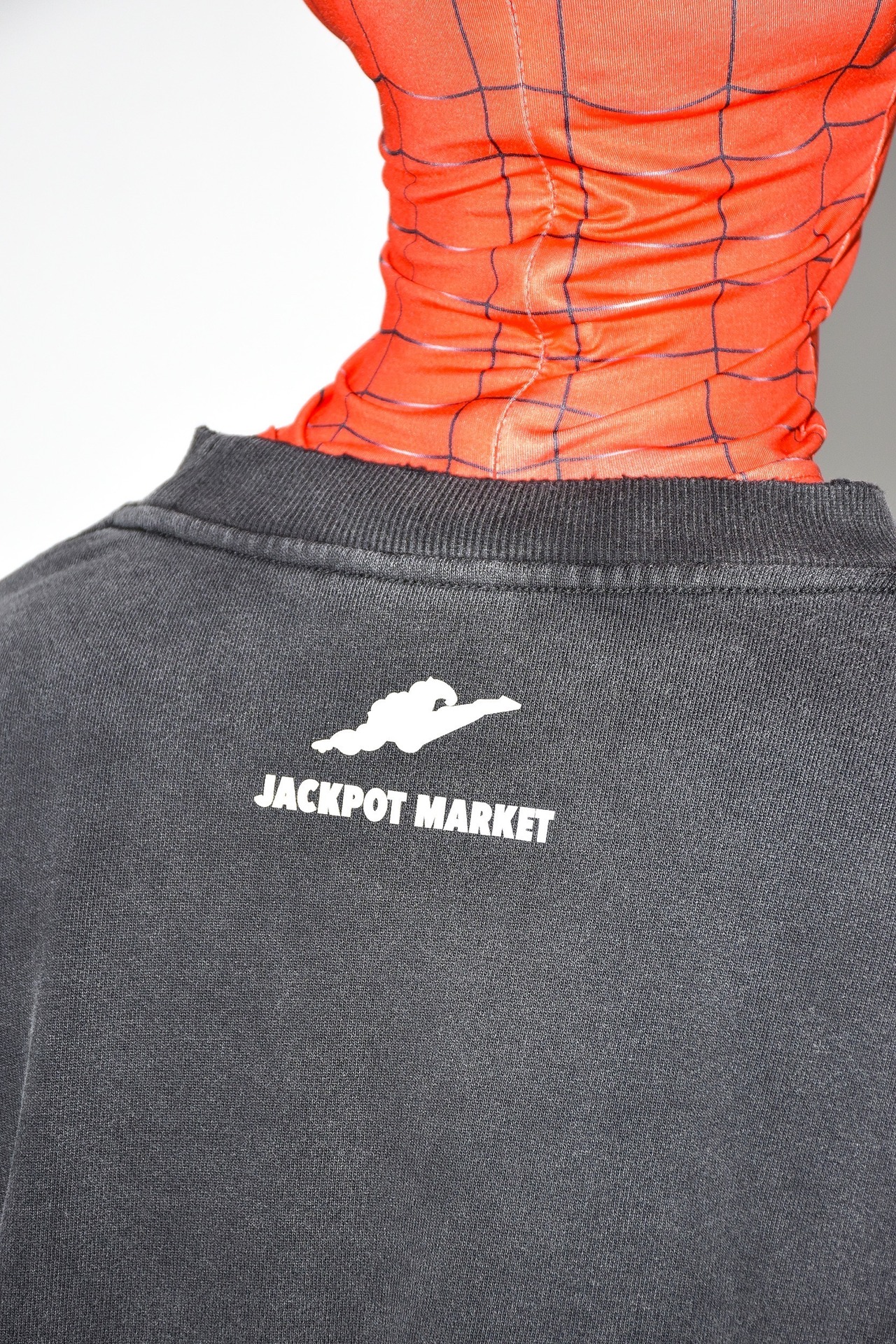 ヴィンテージグラフィックTシャツ　パープルブラック