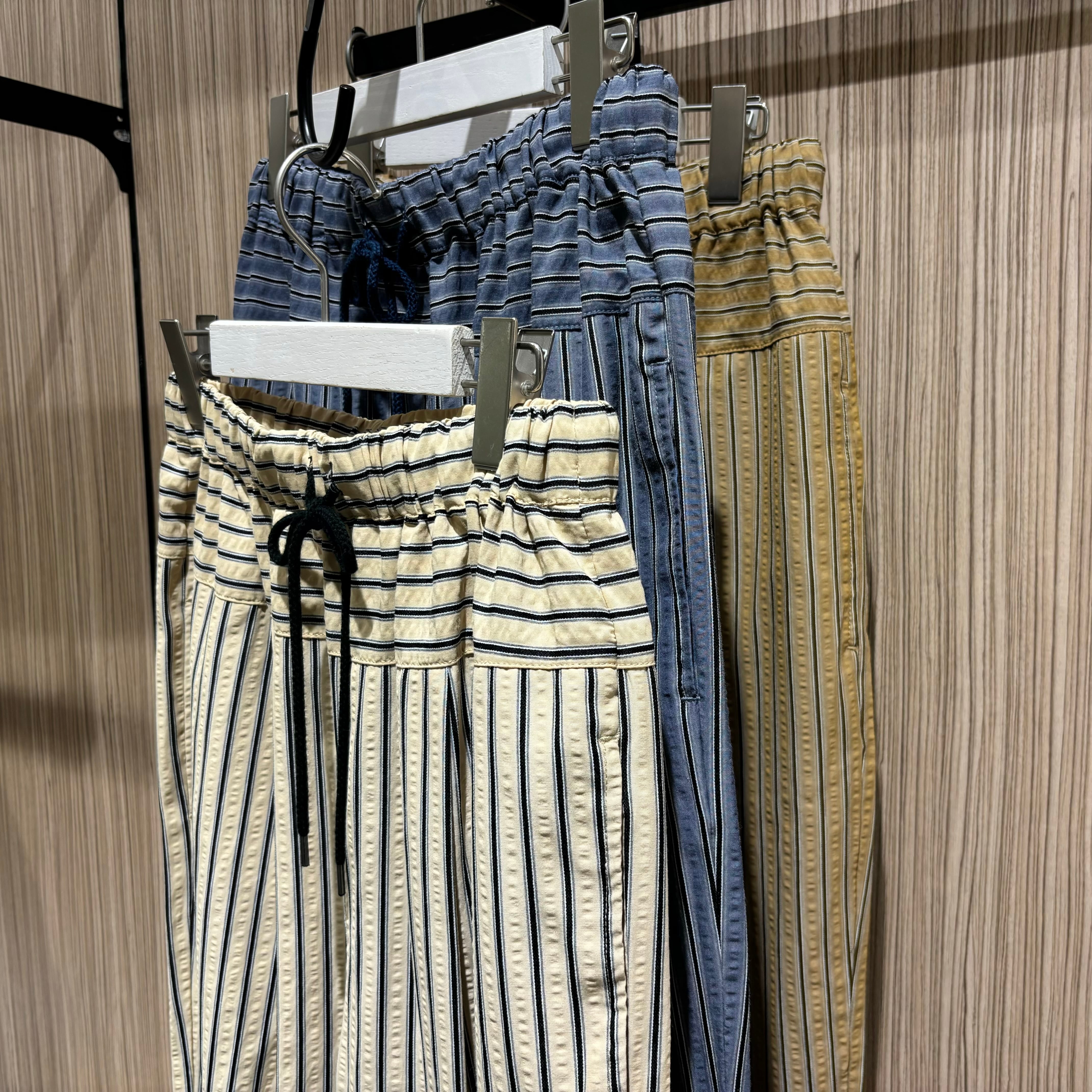 レアック コボコボストライプパンツ | Siniy