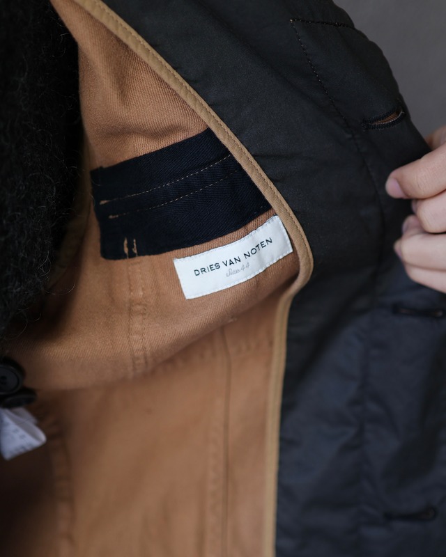 【DRIES VAN NOTEN】Fly front pocket detail jacket