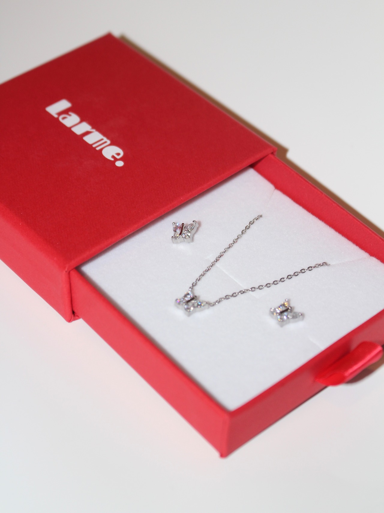 【BOX付きSET】zirconia butterfly