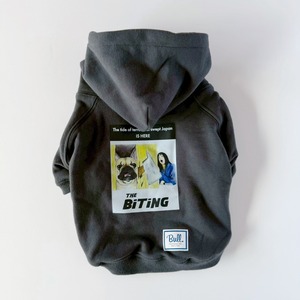 THE BITING ザ バイティング パーカー（チャコールグレー）