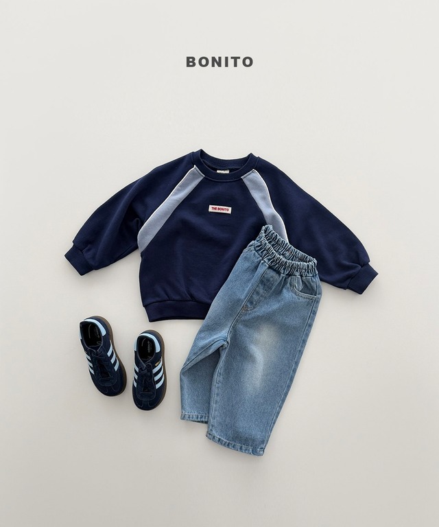 《予約》送料無料【BONITO】Brush Denim Pants