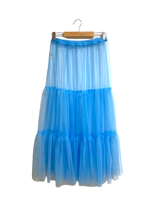 【solmu】 tulle skirt（blue）
