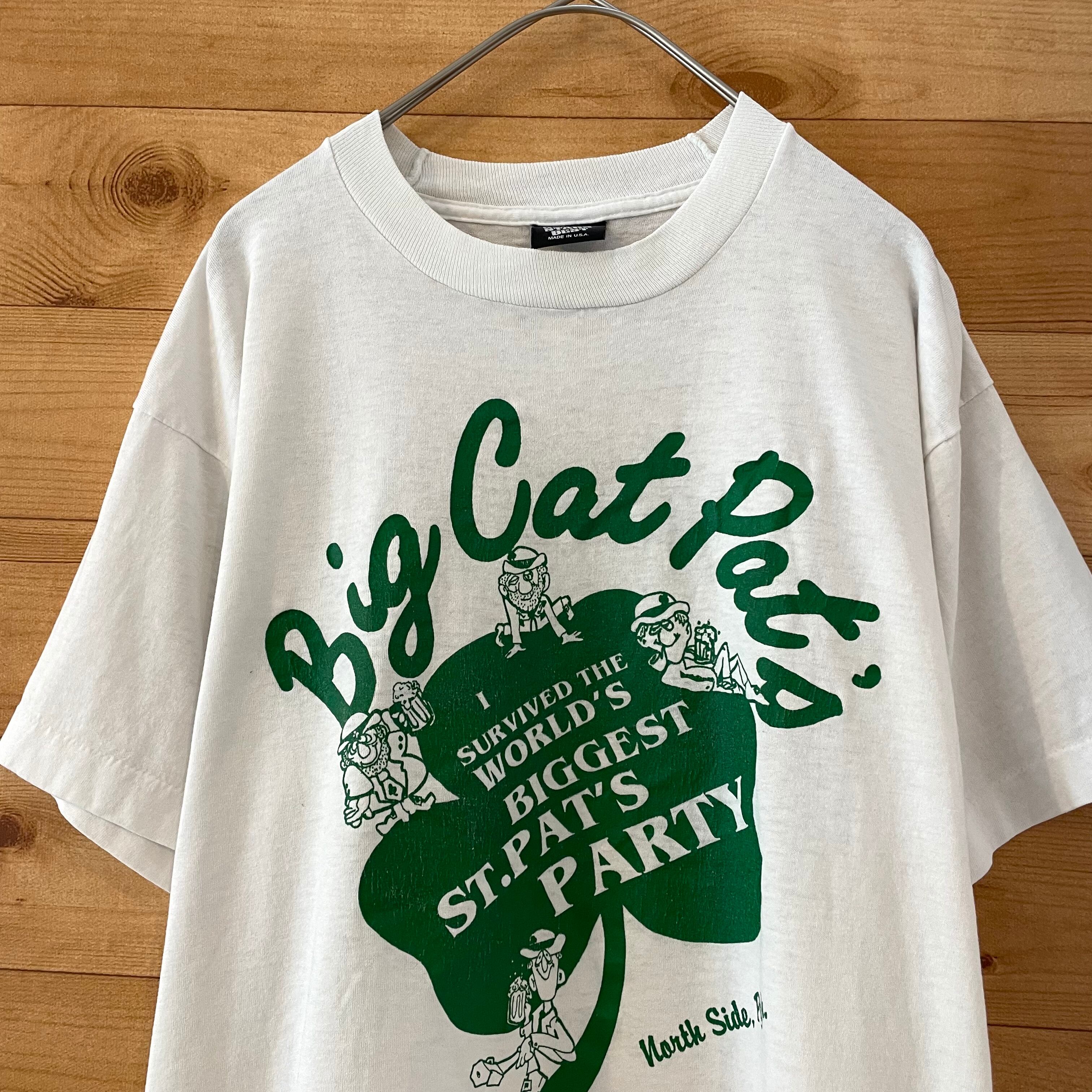 SCREEN STARS】90s USA製 プリント 白 オールド Tシャツ ビンテージ