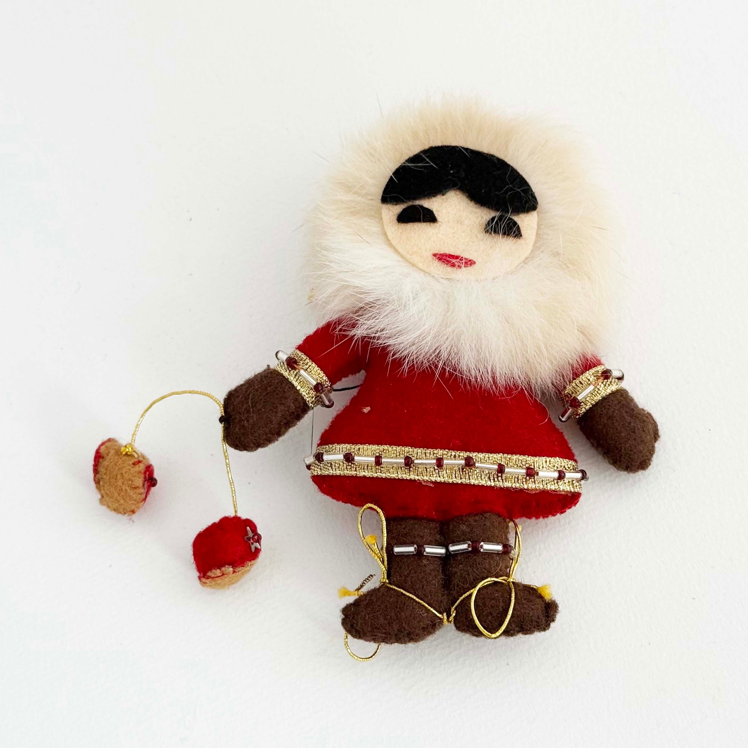 北方民族人形（赤）