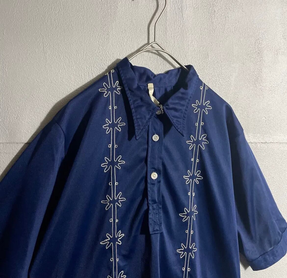 EURO 70s 60s ヴィンテージシャツ 刺繍ブラウス ヨーロッパ D920 | HOUSE