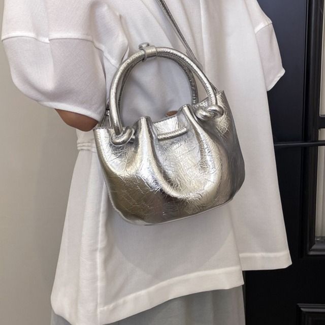 メタリック ショルダー バッグ 3412382