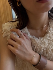 solid curve hoop pierce