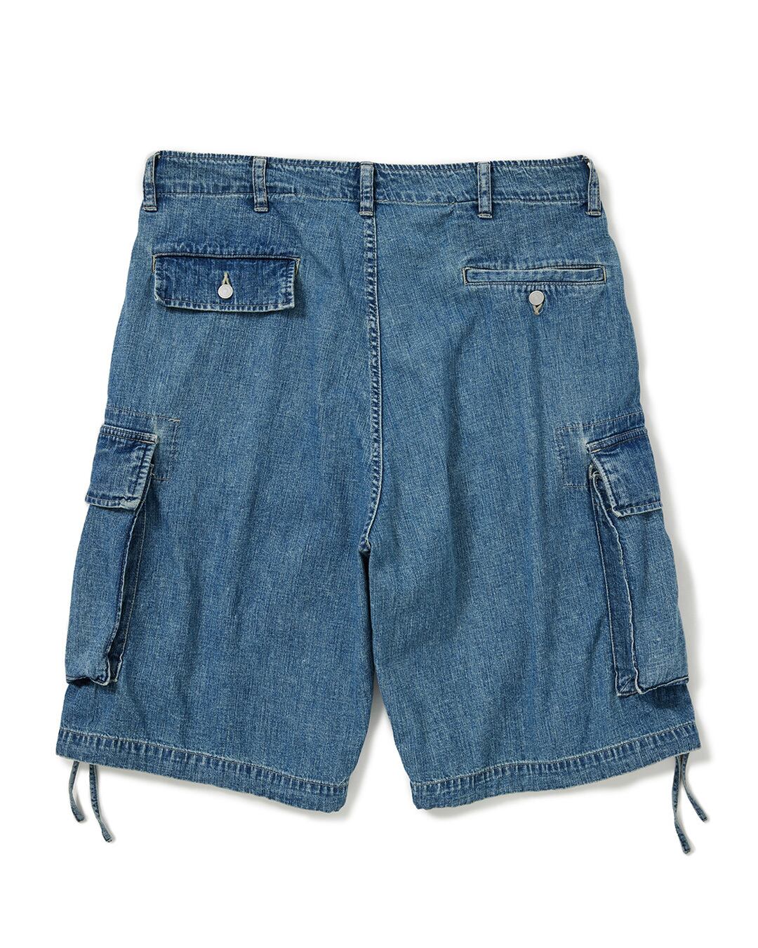 Just Right “WRM Denim Cargo Shorts” Indigo   Just Right