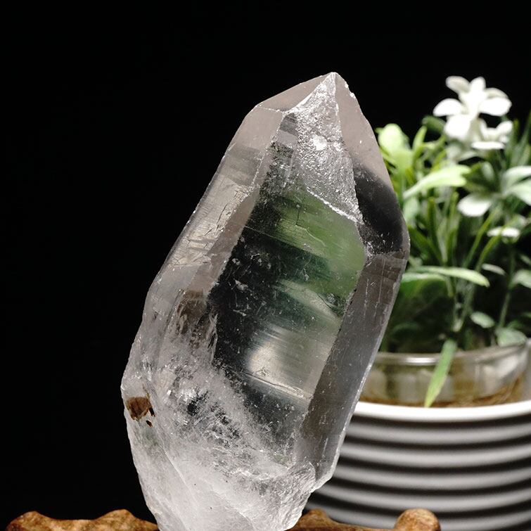 レムリアンシード 水晶 原石 ブラジル ミナスジェライス州 コリント産 証明書付属一点物 271-193