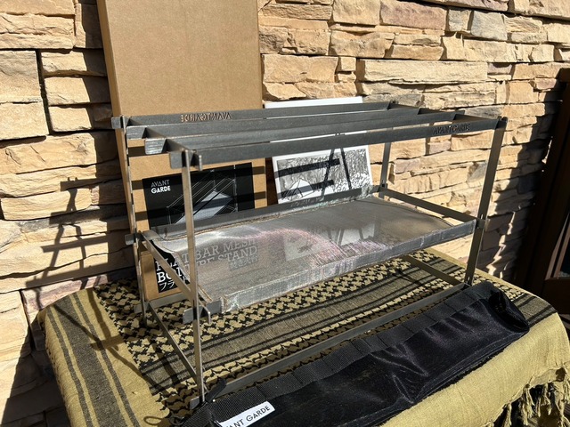 【AVANT GARDE】FLAT BAR　MESH BONFIRE　STAND