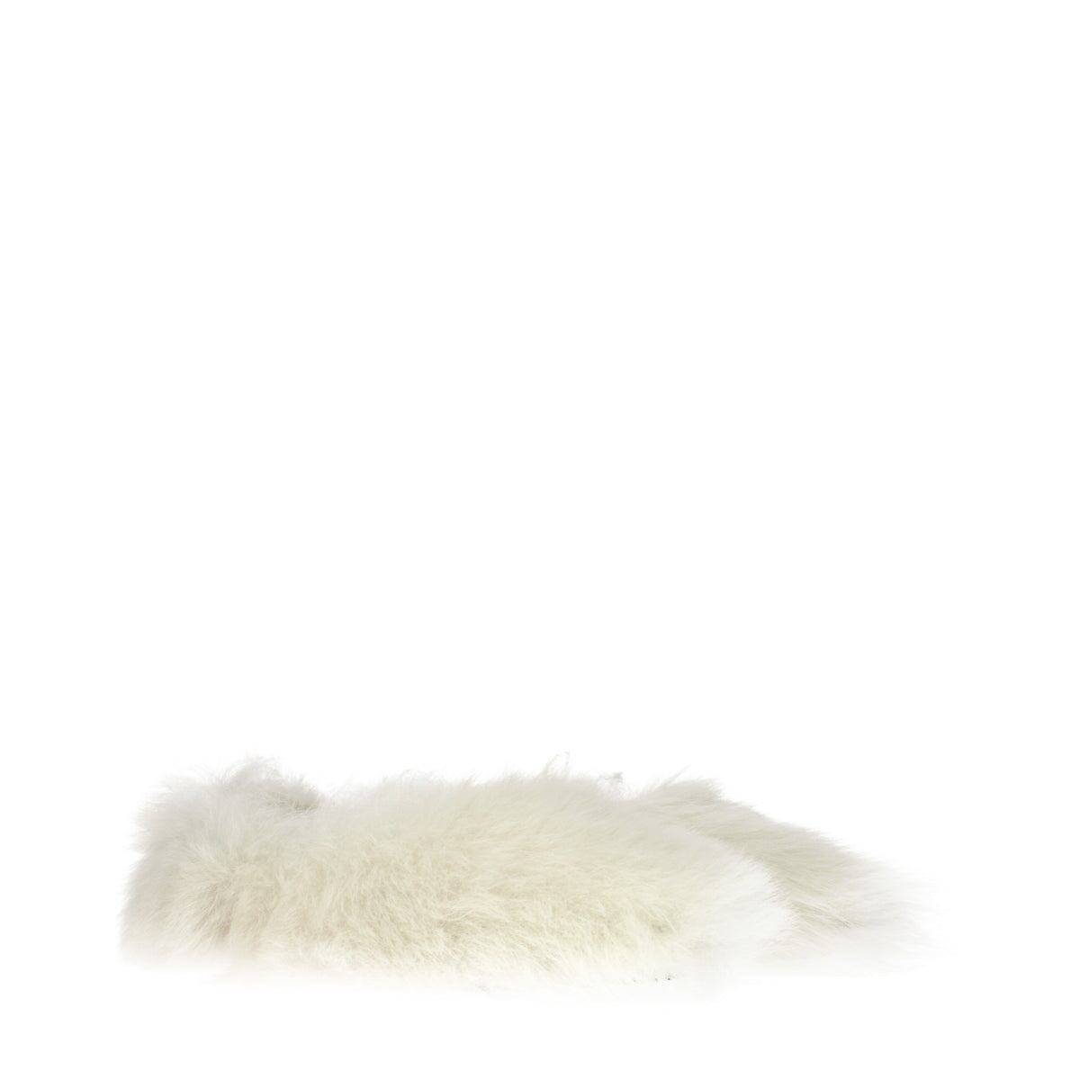 【新品】JIL SANDER ジルサンダー レディース スリッパ フェイクファー ホワイト WZ0001P7969102
