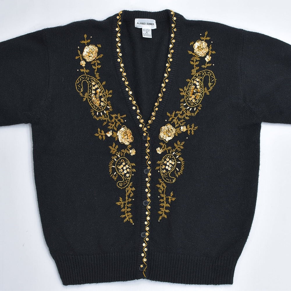 80～90s ALFRED DUNNER アルフレッド・ダナーデコレーション刺繍