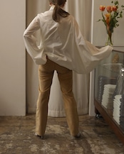 1980-90's Lanvin / Asymmetry Shirt
