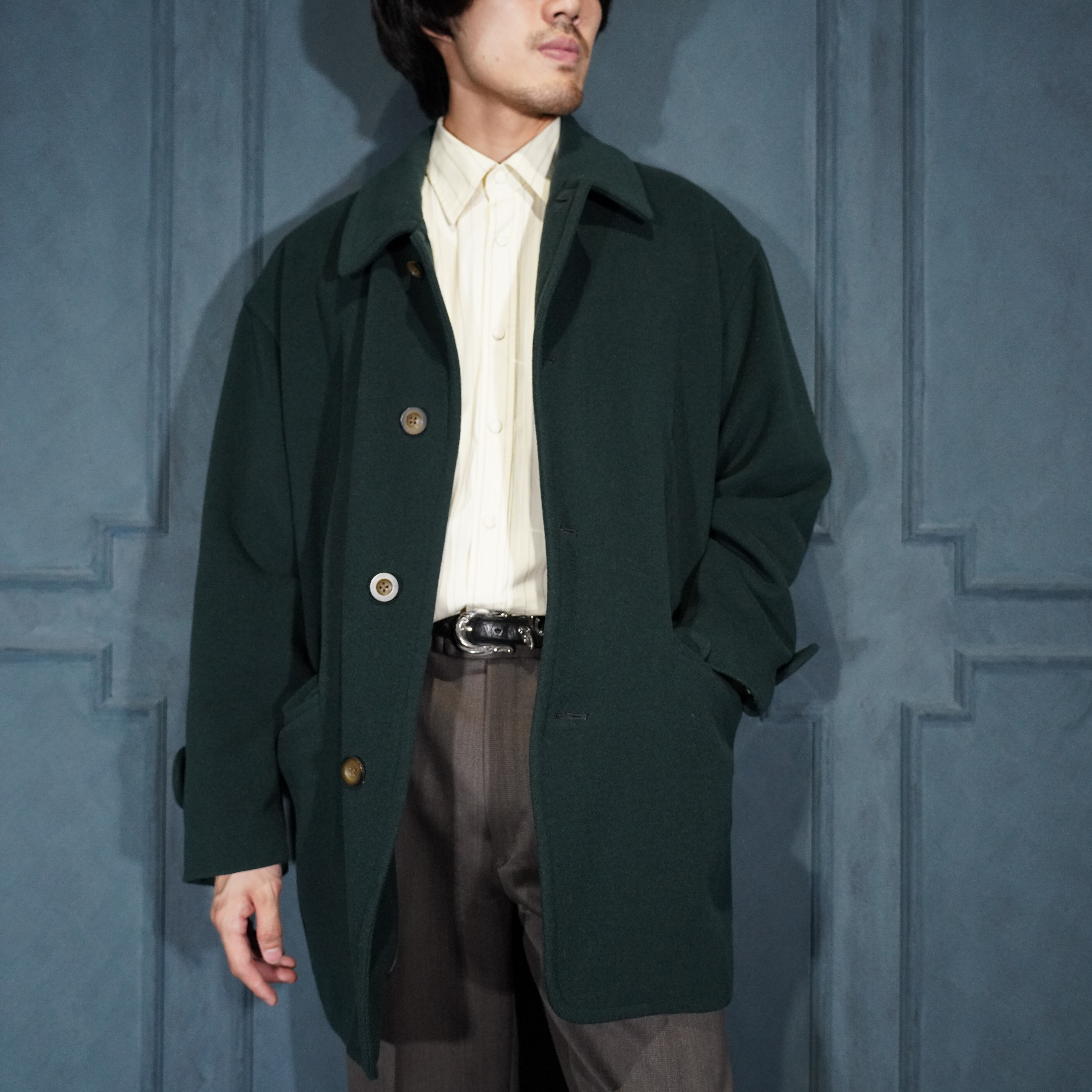 Burberrys WOOL HALF COAT/バーバリーズウールハーフコート