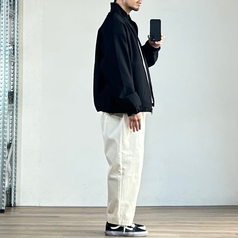 26SS》【KELEN】2TACK WIDE COCOON TROUSERS 