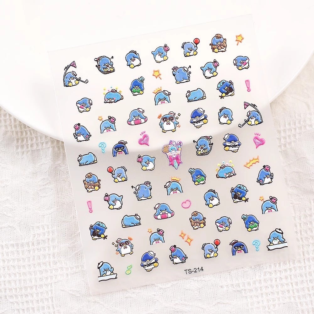 タキシードサム☆TS214 サンリオ 5Dネイルシール | aboo