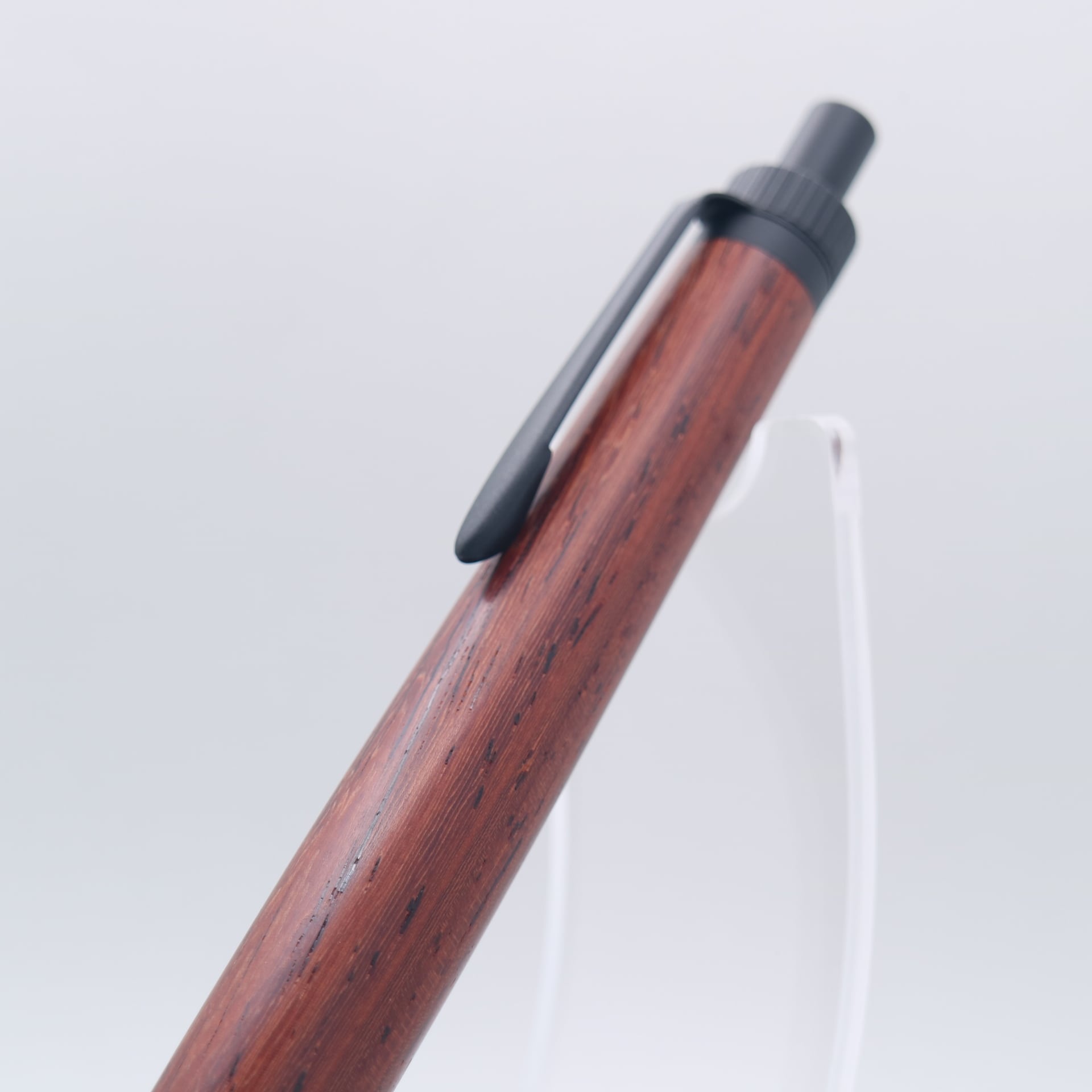 チンチャン× マットブラック｜木の質感を楽しむ木軸ペン｜250820